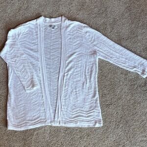 Croft & Barrow White Women's Cardigan
